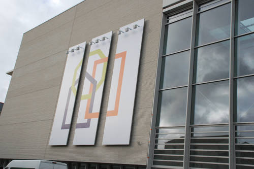 Enseigne découpée