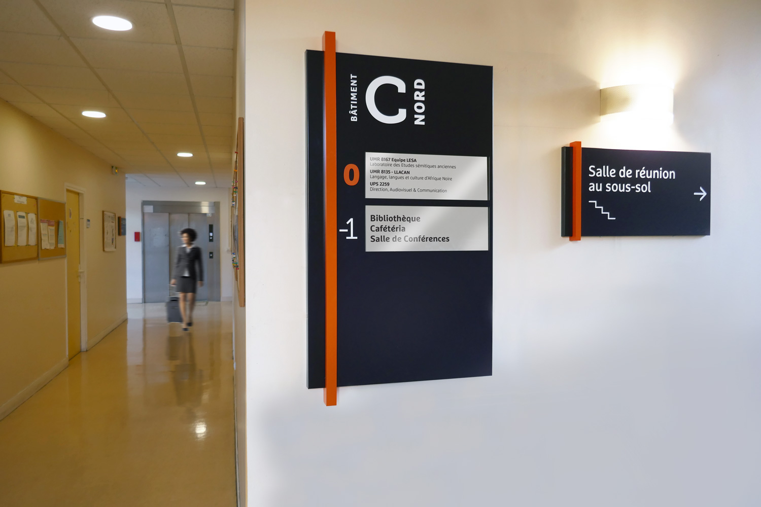 Signalétique CNRS