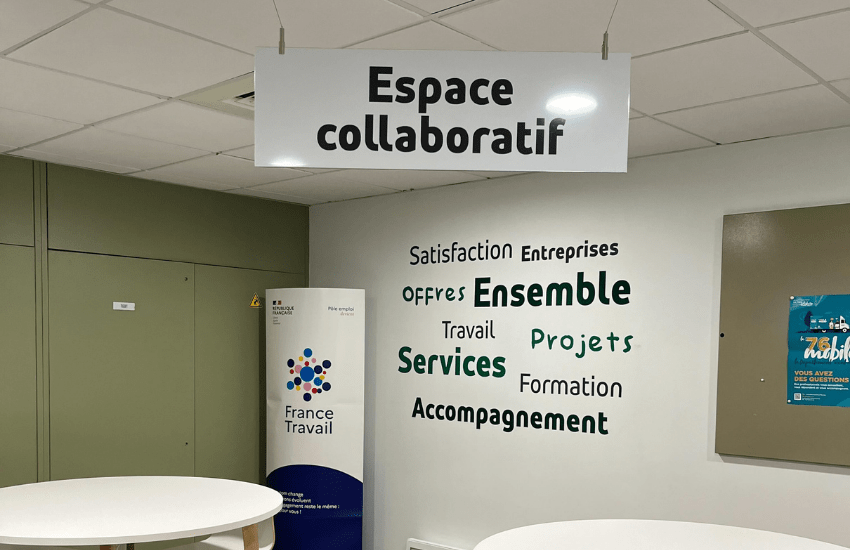 Signalétique intérieure mairie